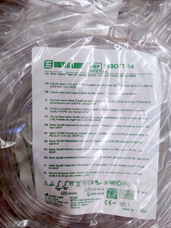 Salter Labs Adult SOFT Cannula, each