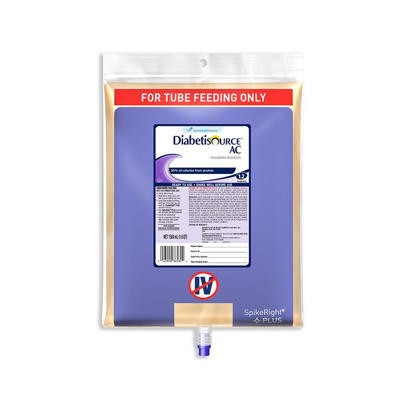 CS/4 - Diabetisource AC, SpikeRight Plus 1500ml UltraPak Bags