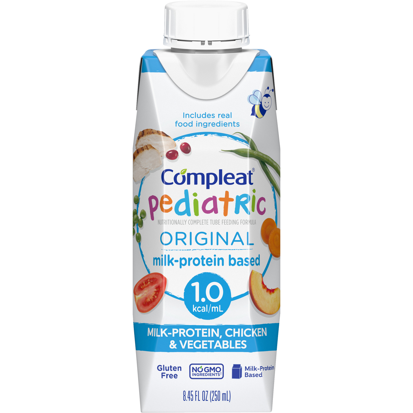 CS/24 - Compleat Pediatric, Unflavored 250ml Carton
