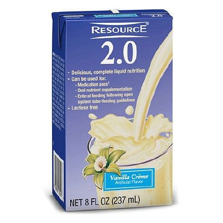 CS/24 RESOURCE 2.0, Vanilla Creme 24 x 8 fl oz Tetra Brik