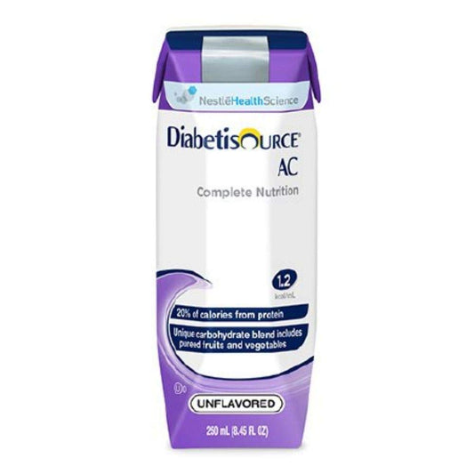 CS/24 - DIABETISOURCE® AC, Unflavored 24 x 250 mL Tetra Prisma