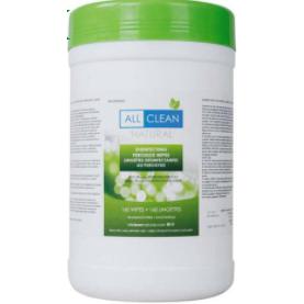 All Clean Natural Disinfecting Peroxide Wipes 160 Wipes/Tub