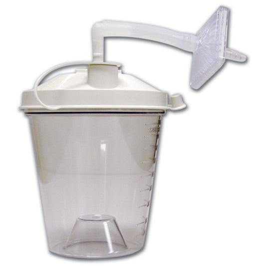 Case of 48 Disposable Suction Canisters, 800CC