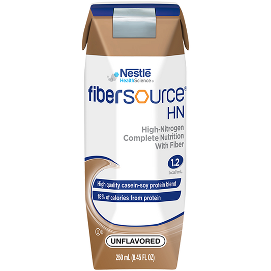 CS/24 ****FIBERSOURCE® HN, Unflavored 24 x 250 mL Tetra Prisma