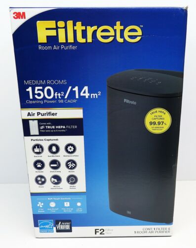 Filtrete™ 3-Speed Room Air Purifier with True HEPA Filter, Medium Room, 150 sq. ft