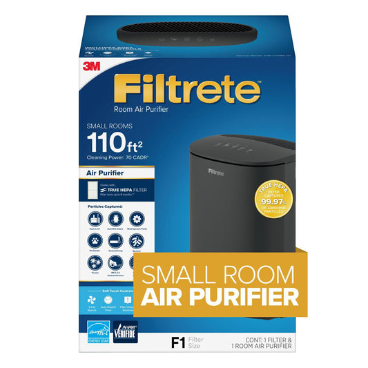 Filtrete™ 3-Speed Room Air Purifier with True HEPA Filter, Small Room, 110 sq. ft