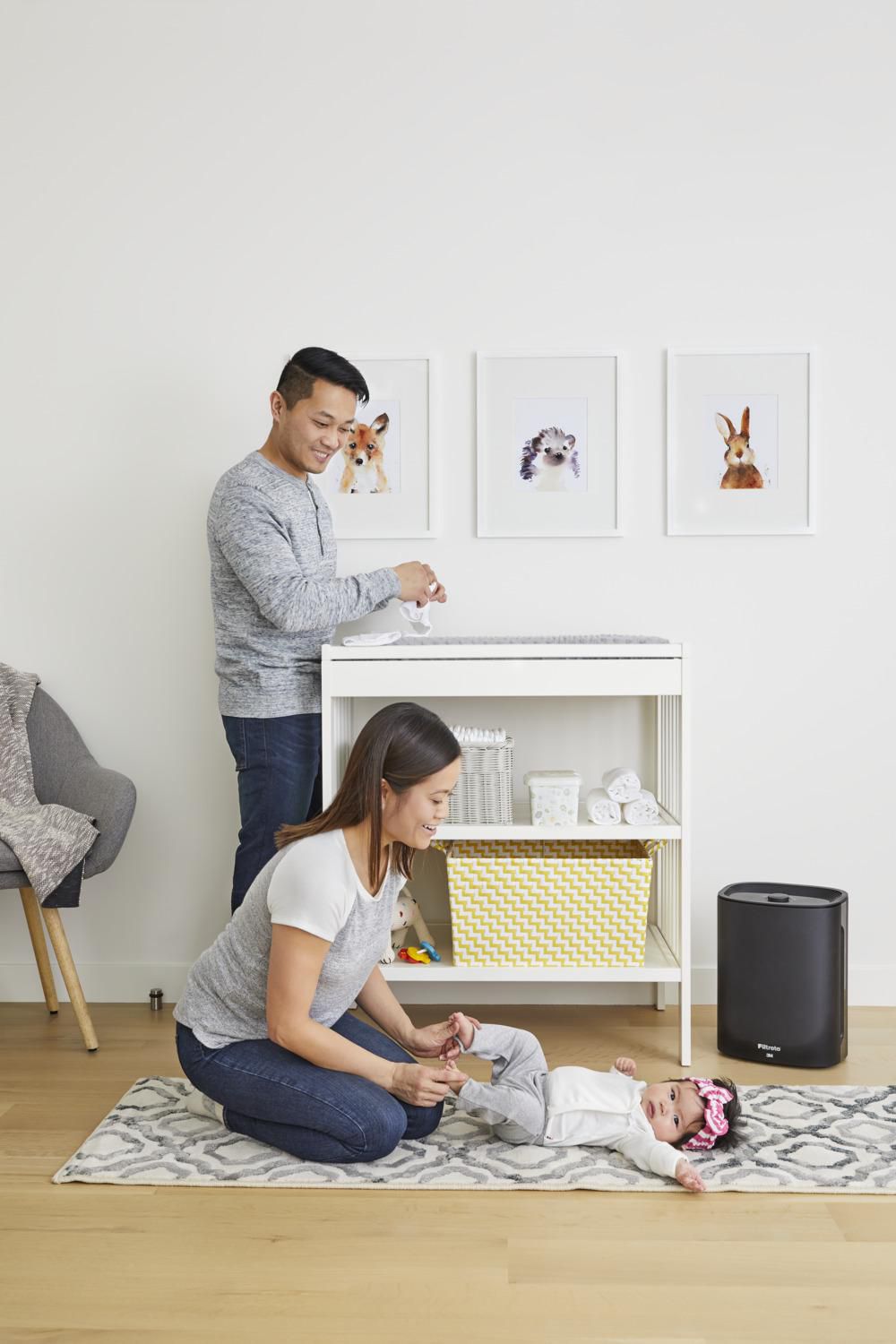 Filtrete™ 3-Speed Room Air Purifier with True HEPA Filter, Small Room, 110 sq. ft