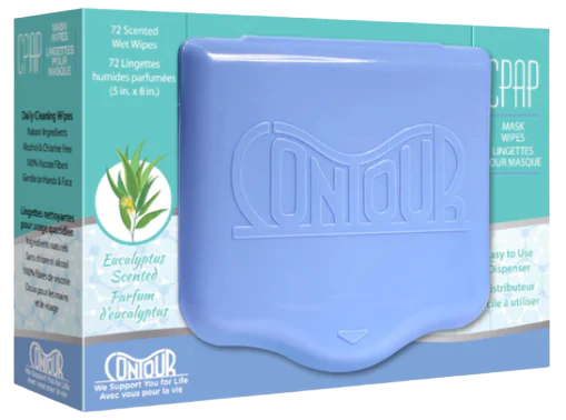 Contour Flat Pack CPAP Wipes 72 Wipes/Pack
