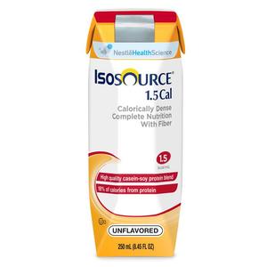 CS/24 - Isosource 1.5 Cal 250 mL Tube Feeding Formula, Carton, Unflavored