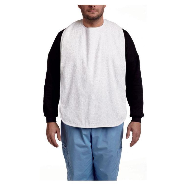 Terry Clothing Protectors with Waterproof Barrier & snap closure