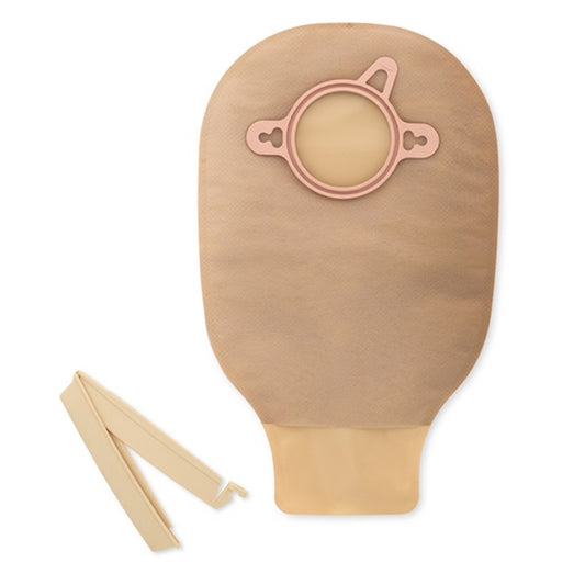 New Image™ Two-Piece Drainable Mini Ostomy Pouch – Clamp Closure