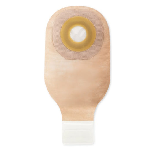 Premier™ One-Piece Drainable Ostomy Pouch – Flat FlexWear™ Barrier, Lock 'n Roll™ Closure, Tape, Filter