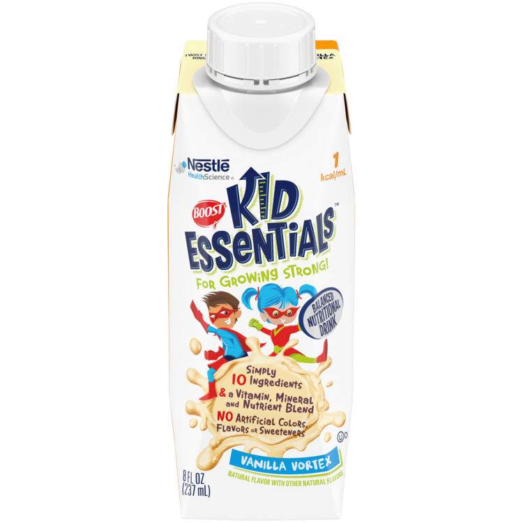 CS/24 - Boost Kid Essentials 1.0, Vanilla Vortex 8 oz. Carton