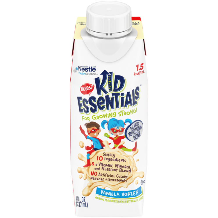 CS/24 - Boost Kid Essentials 1.5, Vanilla Vortex 8 oz. Carton