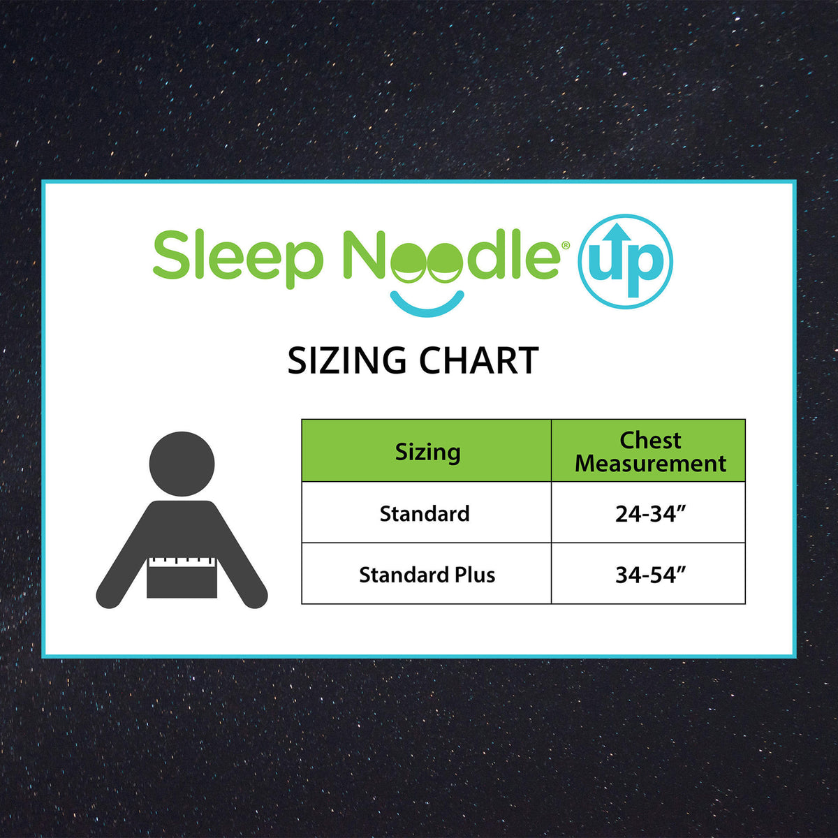Sleep Noodle UP Positional Sleep Aid, Qty 1