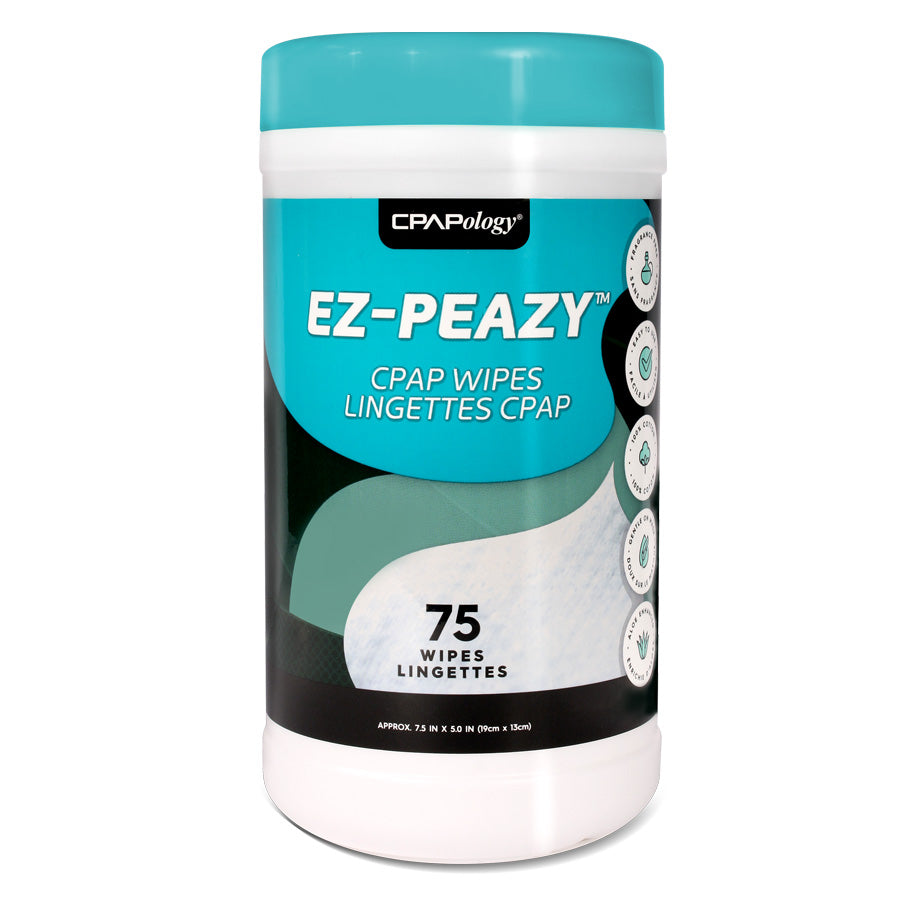 CPAPology EZ-PEAZY CPAP Wipes, Unscented