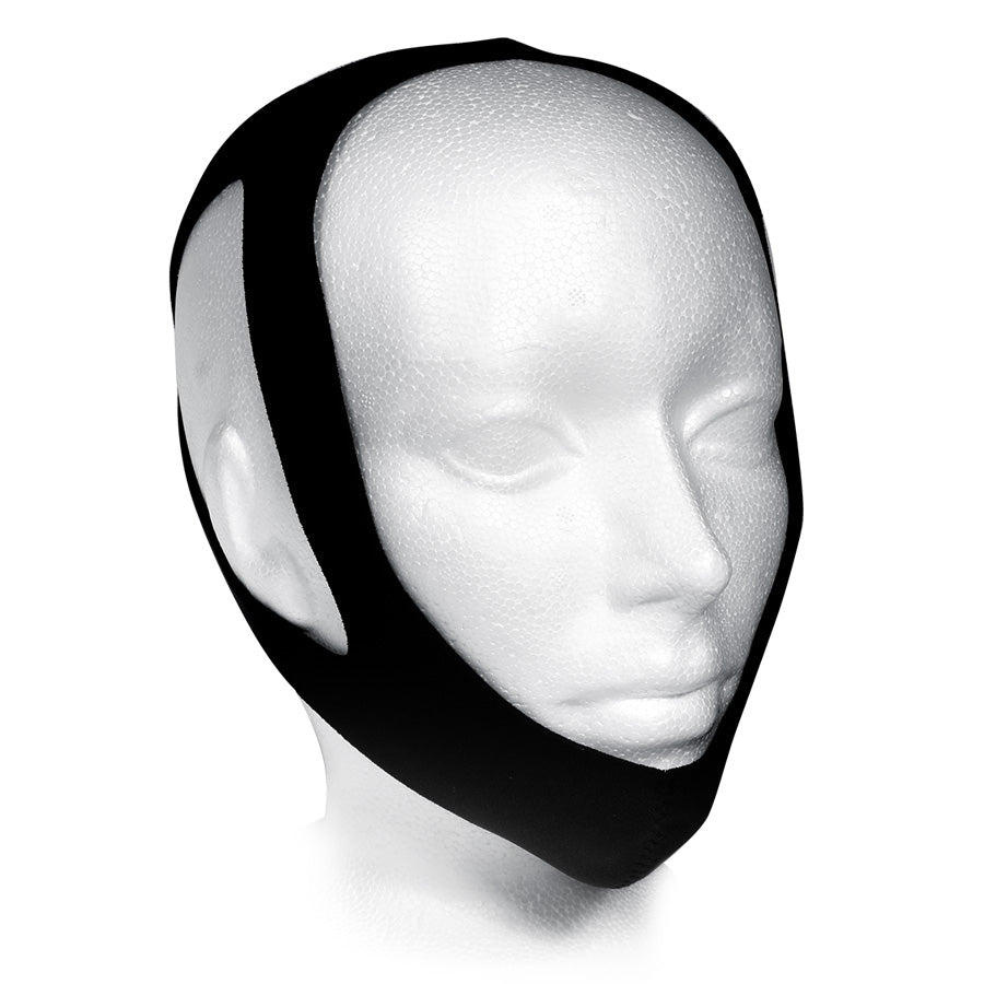CPAPology Morpheus Non-Adjustable Chinstrap, Standard Size, Black