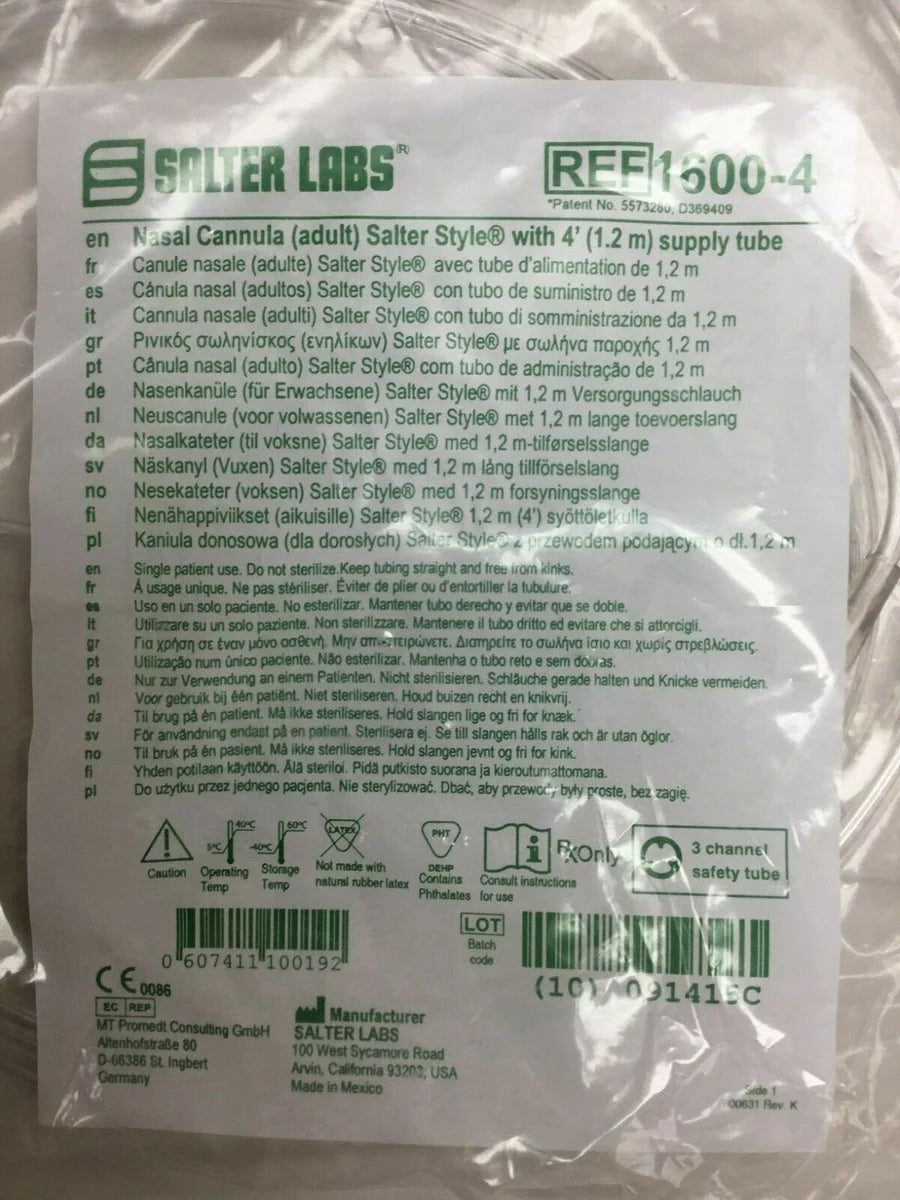 Salter Labs Adult Original Cannula, each