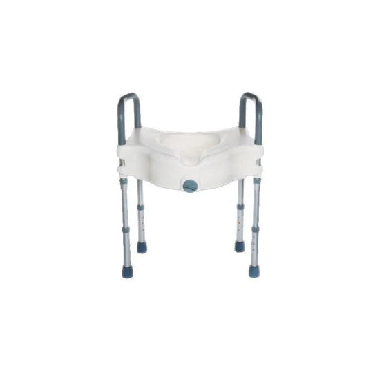 4.5" Raised Toilet Seat with Legs and Arms (Standard)