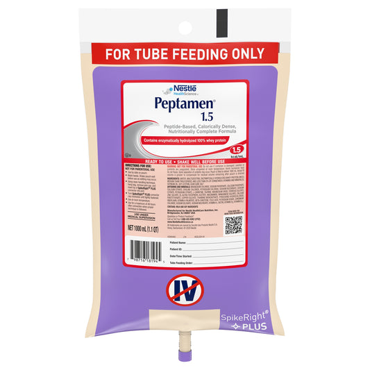 CS/6 - Peptamen 1.5, SpikeRight Plus 1000ml UltraPak Bags