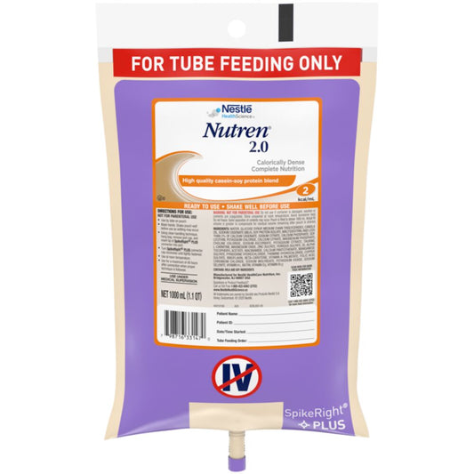 CS/6 - Nutren 2.0, SpikeRight Plus 1000ml UltraPak Bags