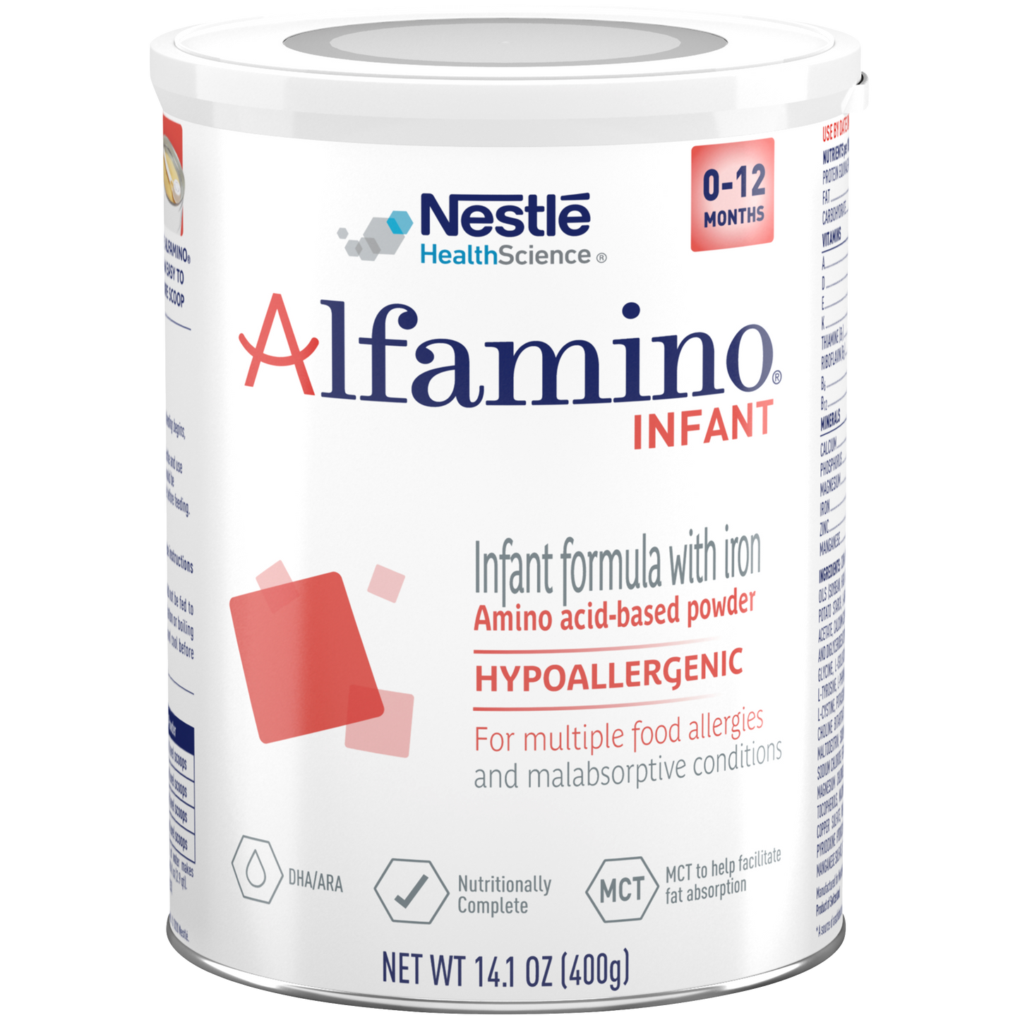 CS/6 - Alfamino Infant, Unflavored Powder 400g Canister
