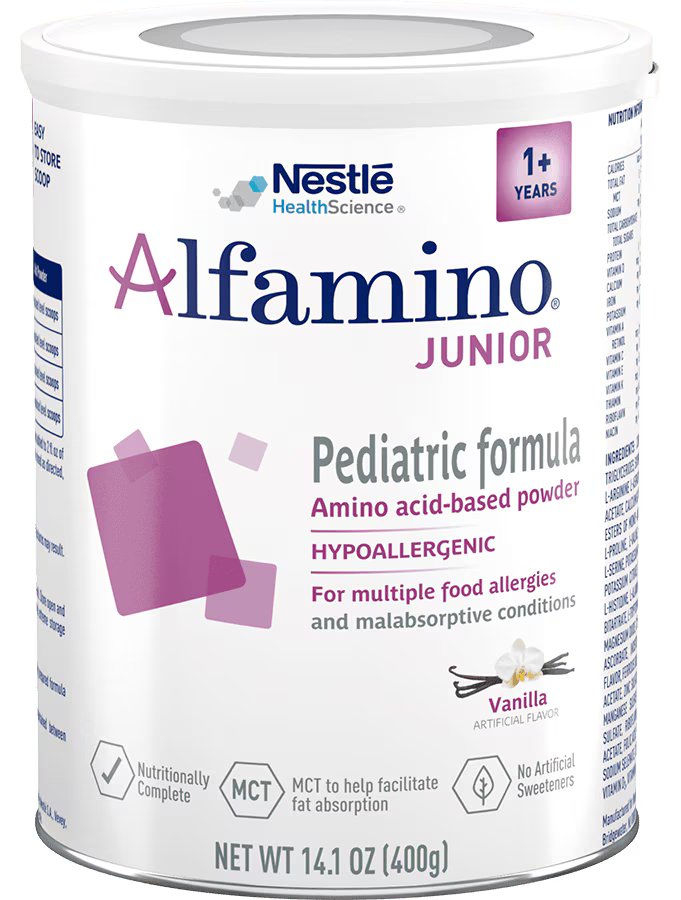 CS/6 - Alfaminio Junior, Vanilla Powder 400g Canister
