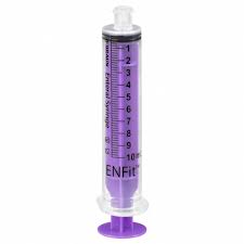 CS/100 - LOW DOSE SYRINGE, ENFIT, STERILE, 10ML