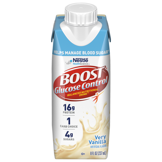 CS/24 - Boost Glucose Control, Very Vanilla 8 Oz Carton