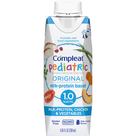 CS/24 - Compleat Pediatric, Unflavored 250ml Carton