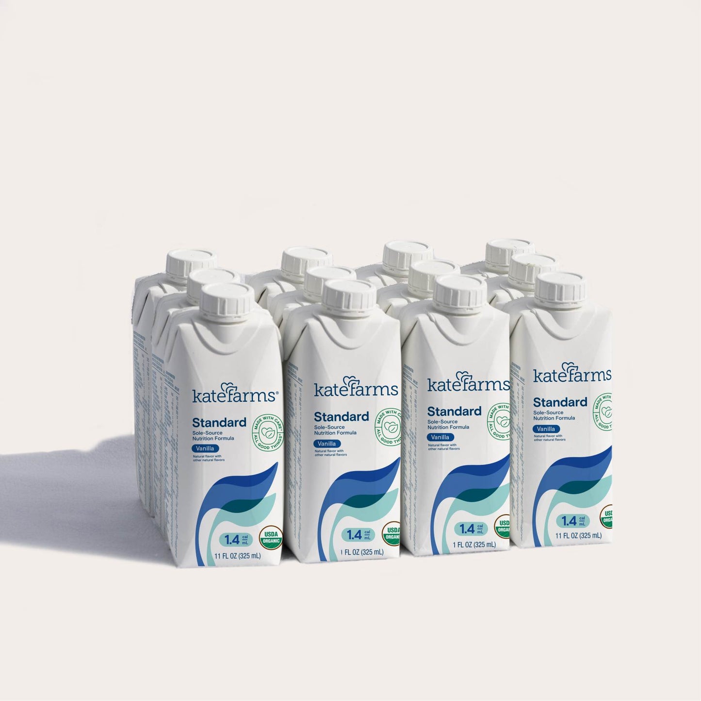 CS/12 - Kate Farms Standard 1.4 Vanilla, 11 fl oz (325 mL)