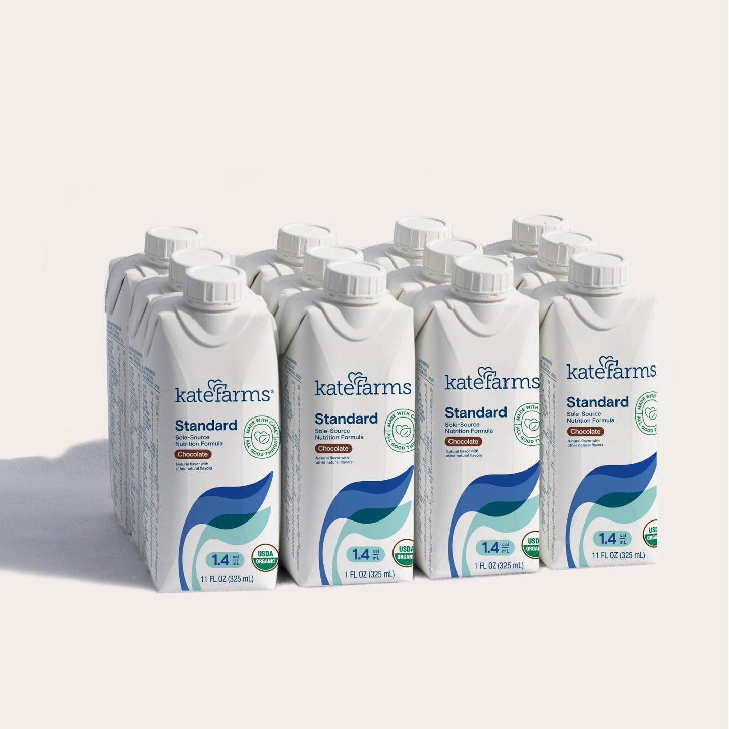 CS/12 - Kate Farms Standard 1.4 Chocolate, 11 fl oz (325 mL)