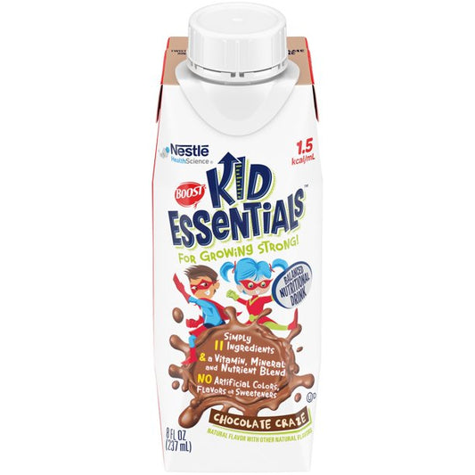 CS/24 - Boost Kid Essentials 1.5, Chocolate Craze 8 oz Carton
