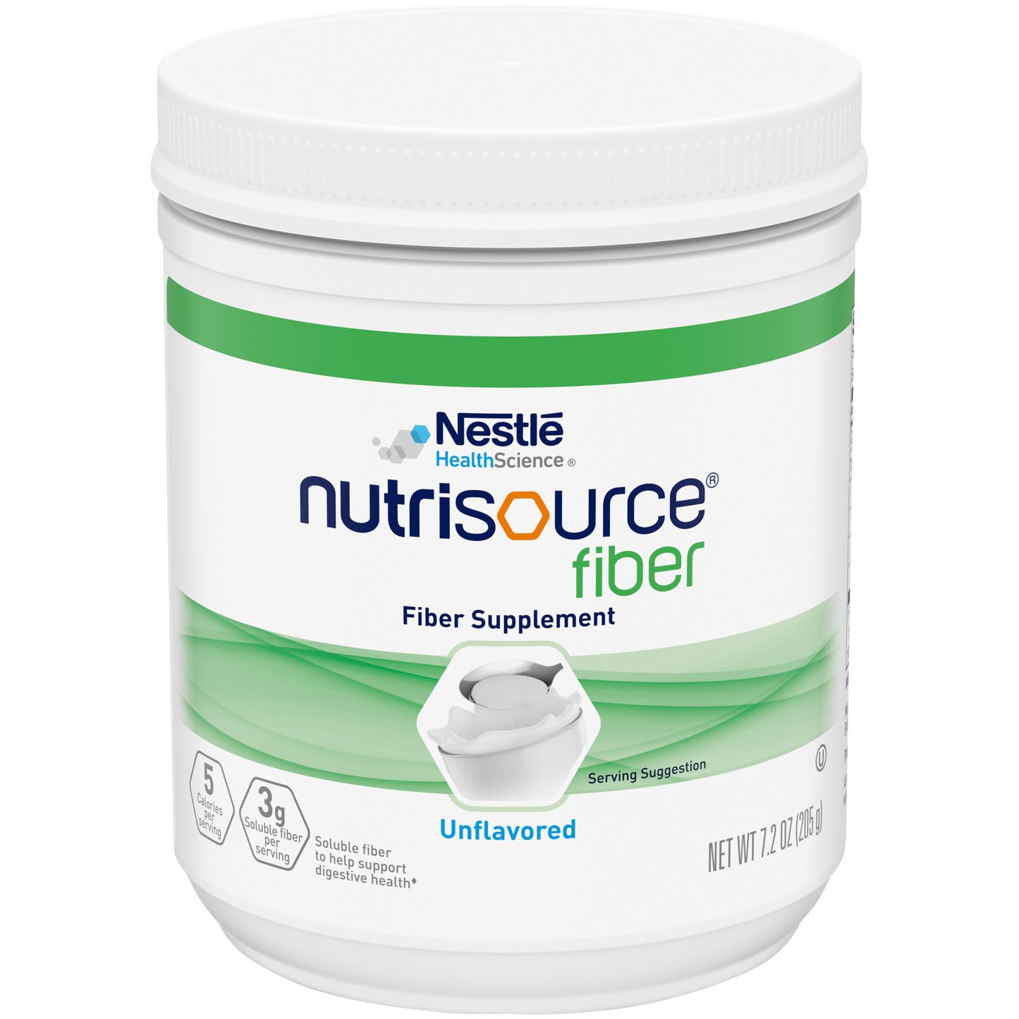 CS/4 - Nutrisource Fiber, Unflavored Powder 7.2 Oz. Canister