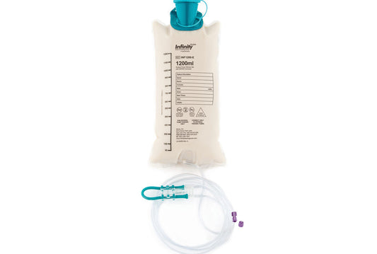 CS/30 - Moog EnteraLite Infinity Administration Set, with Pre-Attached ENFit Connector, 1200mL Bag