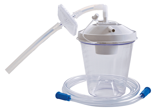RELIAMED SUCTION CANISTER KIT, 800CC WITH FLOATER TOP