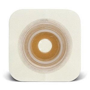 BX/10 - Sur-Fit Natura Durahesive Moldable Convex Wafer 4-1/2" x 4-1/2" .Manufacturer #: 404593