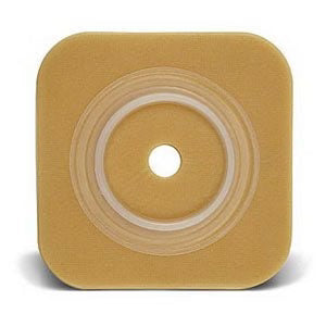 BX/10 - Sur-Fit Natura Durahesive Cut-to-Fit Skin Barrier 4" x 4" without Tape, 1-3/4" Flange. Manufacturer #: 413155