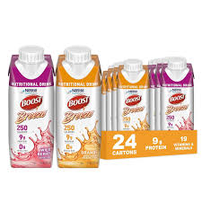 CS/24 - Boost Breeze Variety Pack: Wild Berry & Orange, 8 oz Carton