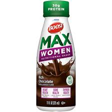 CS/12 - Boost Max Women 11 oz Bottle, Rich Chocolate
