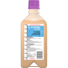 CS/8 - Glucerna 1.2 Cal w/ Fiber Tube Feeding Formula, 1000ml RTH Bottle
