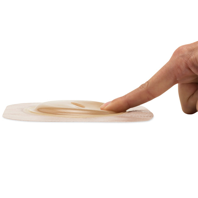 BX/5 - New Image CeraPlus Skin Barrier, Soft Convex, Pre-Sized, 7/8'' Stoma, 1-3/4'' Flange, 44mm Tape