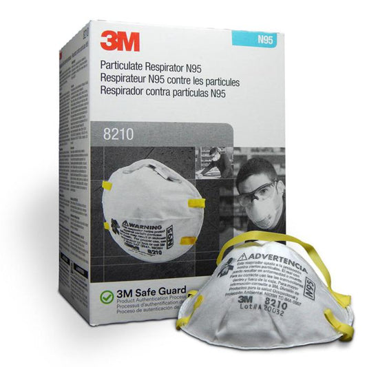 3M-8210 N95 Performance Respirator - 20/bx