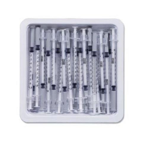 BD™ Allergy Syringe with permanently attached needle - 25/Tray