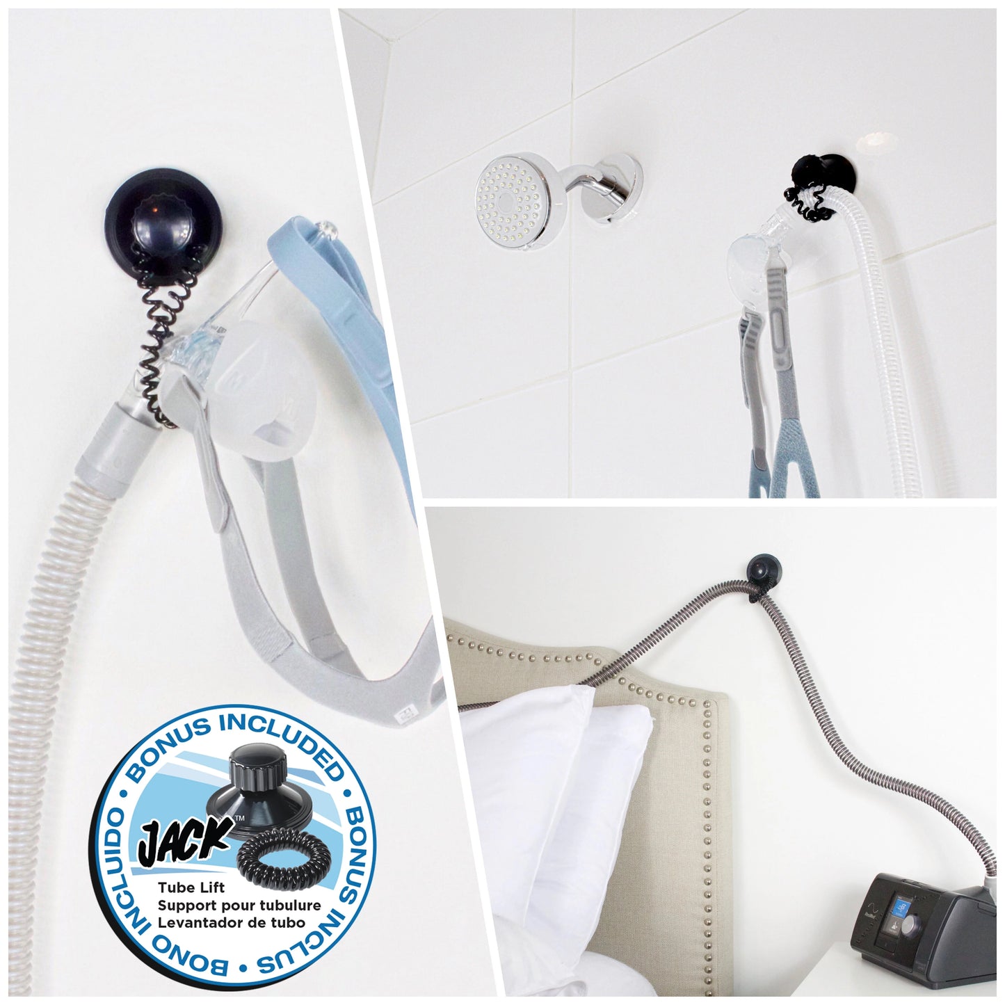 CPAPology FLEX CPAP Tube Support With Bonus Jack Support
