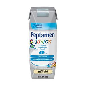 CS/24 PEPTAMEN JUNIOR®, Vanilla 24 x 250 mL Tetra Prisma