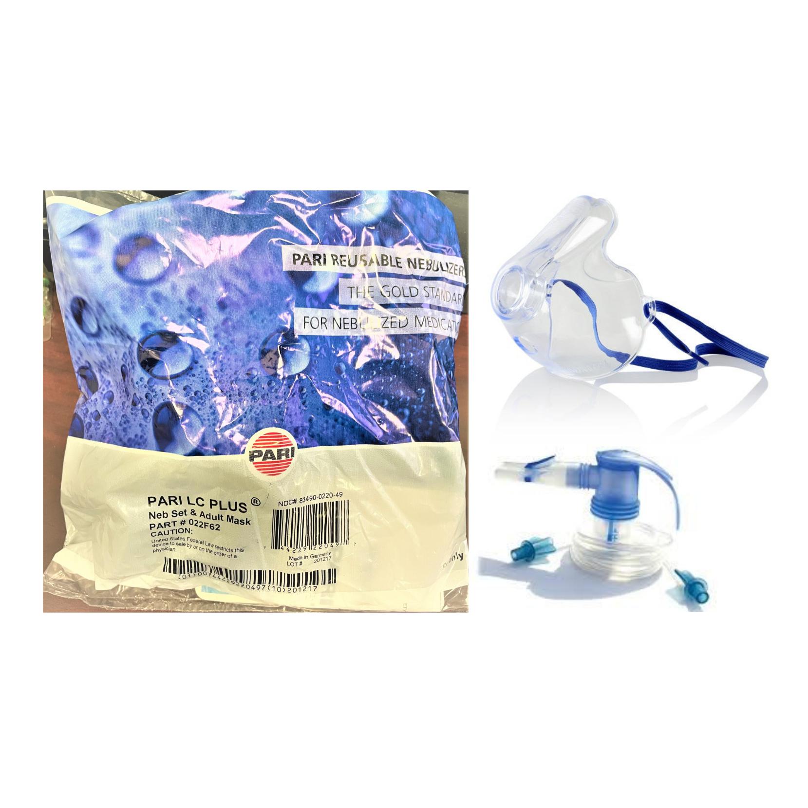 PARI, LC PLUS NEbulizer Set + Adult Mask-Respiratory-Kego-capitalmedicalsupply.ca