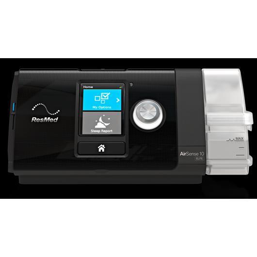 ResMed AirSense S10 with Heated Hose, 12 filters, water chamber and mask wipes