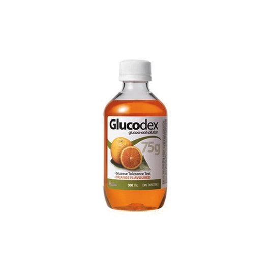 GLUCODEX 75G GLUCOSE ORAL LIQUID SOLUTION ORANGE 300ML