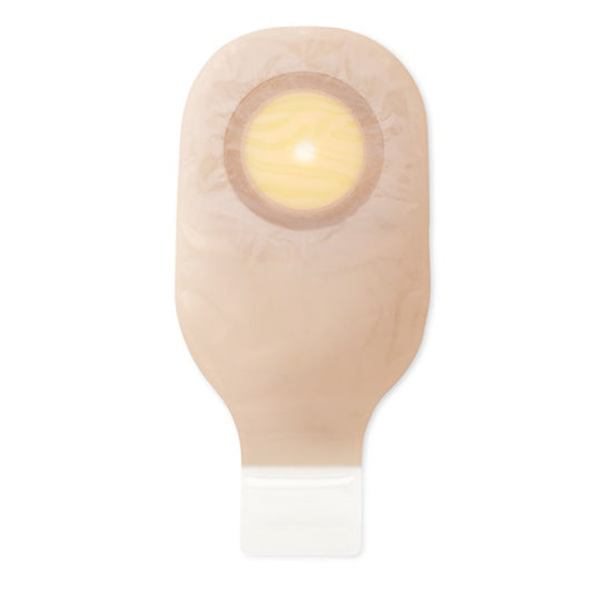 Premier™ One-Piece Drainable Ostomy Pouch – Flat FlexWear™ Barrier, Lock 'n Roll™ Closure, Tape
